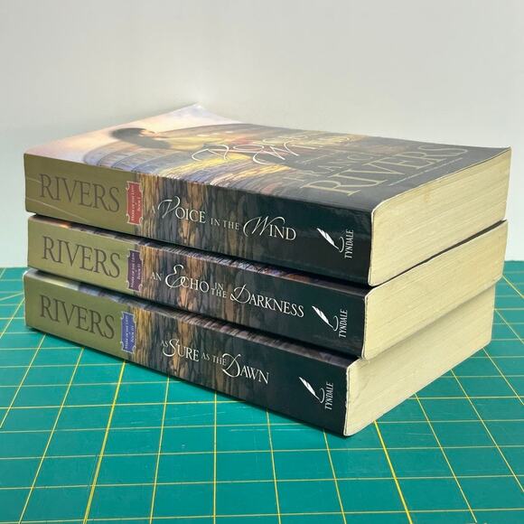 Mark of the Lion Series by Francine Rivers Book Set of 3 Paperback Christina Fic - Picture 10 of 11
